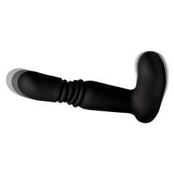 Silicone Thrusting Anal Plug With Remote Control