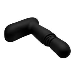 Silicone Thrusting Anal Plug With Remote Control