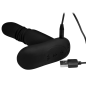 Silicone Thrusting Anal Plug With Remote Control
