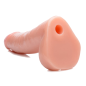 8 Inch Cock Lock Dildo with Balls