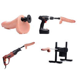 8 Inch Cock Lock Dildo with Balls