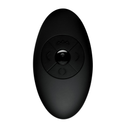 Silicone Vibrating and Thrusting Plug with Remote Control