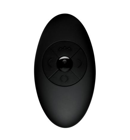 Silicone Vibrating and Thrusting Plug with Remote Control
