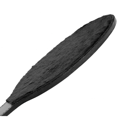 trict Leather Round Leather and Fur Paddle