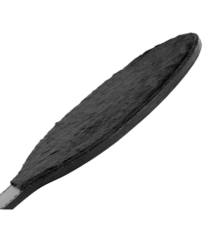 trict Leather Round Leather and Fur Paddle