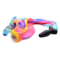 Rainbow Pony Tail Anal Plug