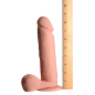 Big Shot Vibrating Remote Control Silicone Dildo