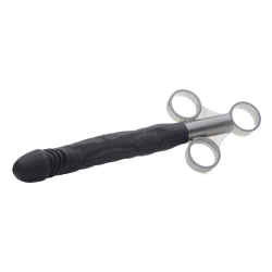 Jizz Shooter Silicone Dildo Lubricant Launcher