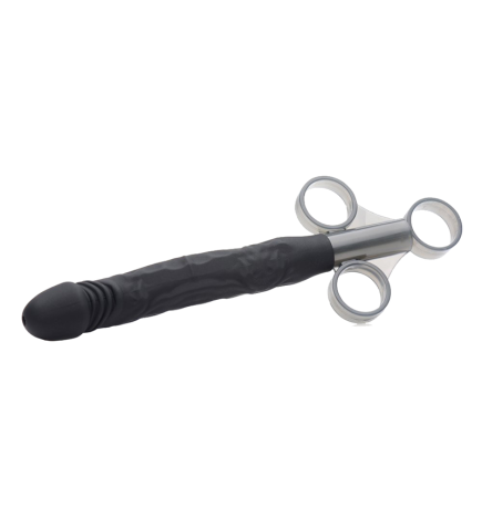 Jizz Shooter Silicone Dildo Lubricant Launcher