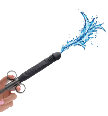 Jizz Shooter Silicone Dildo Lubricant Launcher