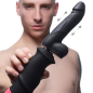 Mega-Pounder Hand-held Thrusting Silicone Dildo