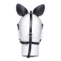 Dark Horse Pony Head Harness with Silicone Bit
