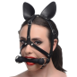 Dark Horse Pony Head Harness with Silicone Bit