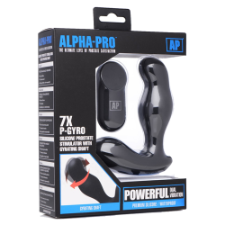 7X P-Gyro Silicone Prostate Stimulator with Gyrating Shaft