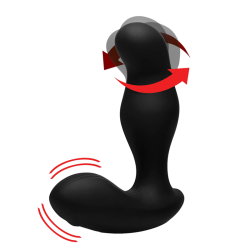 7X P-Gyro Silicone Prostate Stimulator with Gyrating Shaft