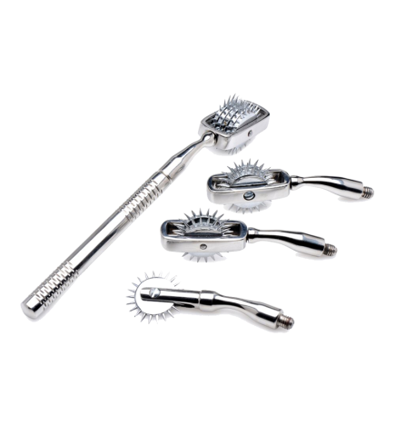 Deluxe Wartenberg Wheel Set with Travel Case