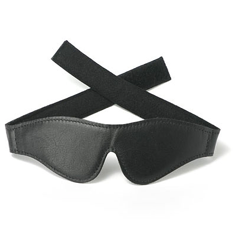 Strict Leather Velcro Blindfold