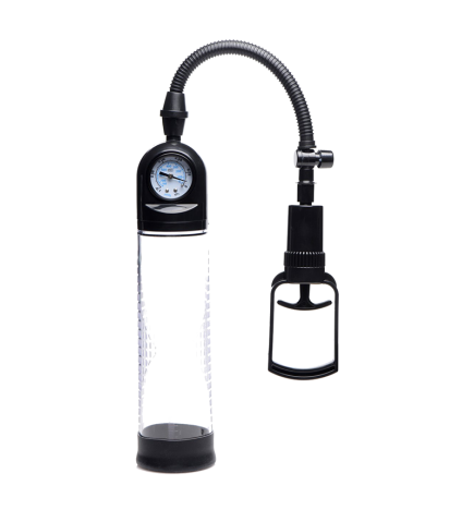 Trigger Penis Pump with Built-in Pressure Gauge