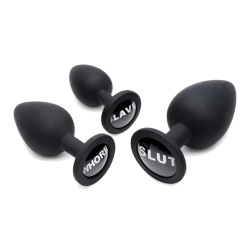 Dirty Words Anal Plug Set