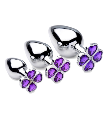 Flower Hearts Anal Plug Set