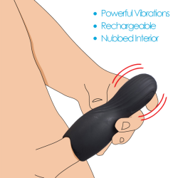 Vibrating Rechargeable Penis Pleaser