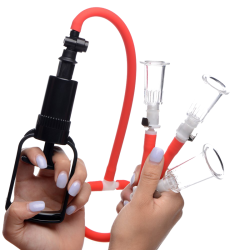 3-Way Suck Her Nipple and Clit Pump System