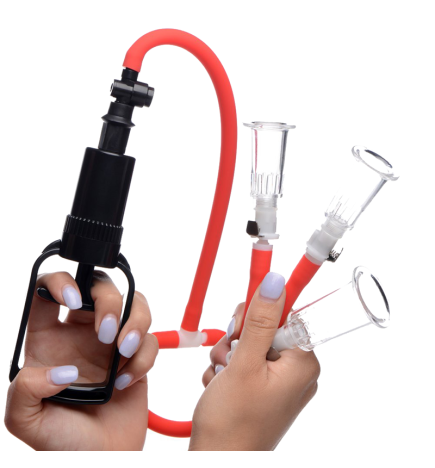 3-Way Suck Her Nipple and Clit Pump System