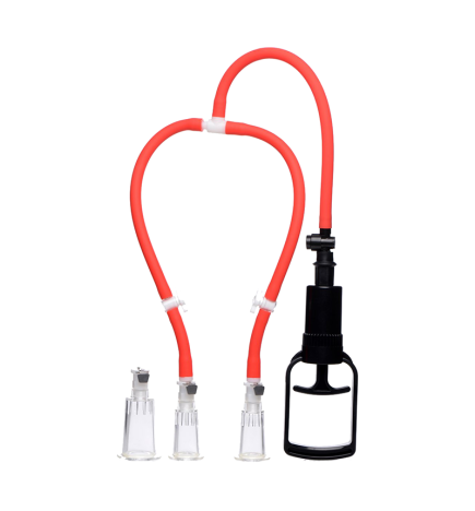 3-Way Suck Her Nipple and Clit Pump System