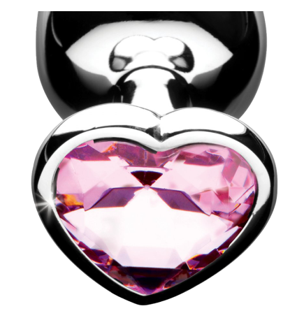 Pink Heart Anal Plug Set