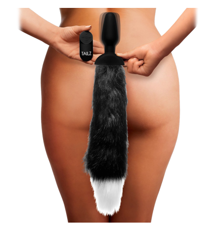 Remote Control Wagging Fox Tail Anal Plug