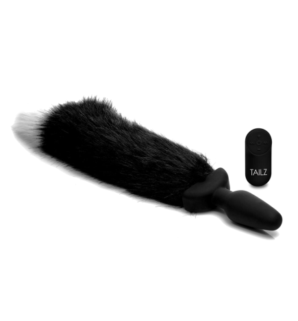 Remote Control Wagging Fox Tail Anal Plug