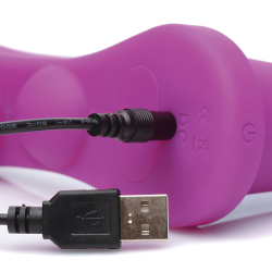 Double Take 10X Double Penetration Vibrating Strap-on Harness