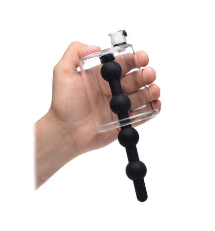 Rosebud Cylinder with Beaded Silicone Insert