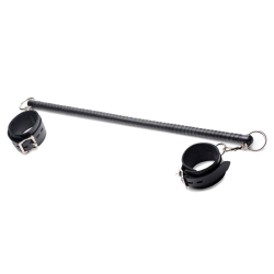 Leather Wrapped Spreader Bar with Cuffs
