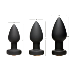 7X Light Up Rechargeable Anal Plug