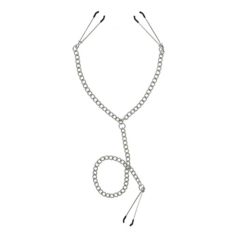 Nipple to Clit Tweezer Clamp Set Nipple to Clit Tweezer Clamp Set