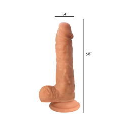 Easy Riders Dual Density Silicone Dildo 6 Inch