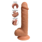 Easy Riders Dual Density Silicone Dildo 7 Inch