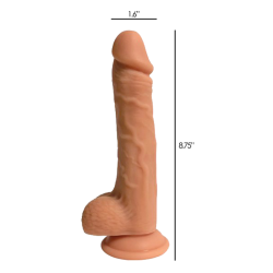 Easy Riders Dual Density Silicone Dildo 9 Inch