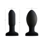 Remote Control Inflatable 10X Vibrating Missile Silicone Plug