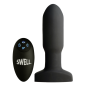 Remote Control Inflatable 10X Vibrating Missile Silicone Plug