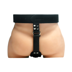 Strict Leather Male Butt Plug Harness