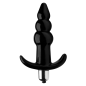 Ribbed Vibrating Butt Plug