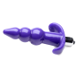 Ribbed Vibrating Butt Plug