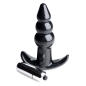 Ribbed Vibrating Butt Plug