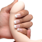 Squeezable Phallic Dildo - Flesh Squeezable Phallic Dildo - Flesh