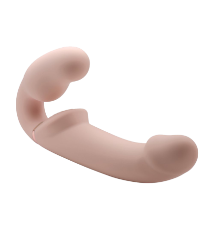 Remote Control Inflatable Vibrating Silicone Ergo Fit Strapless