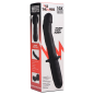 The Large Realistic 10X Silicone Vibrator with Handle