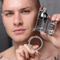 Spiked Chamber Chastity Cage