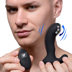 10X P-Massage Silicone Prostate Stimulator with Stroking Bead